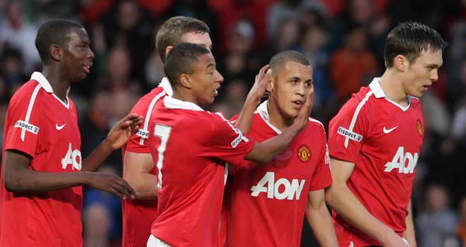 United: Emerged triumphant at Old Trafford on Monday