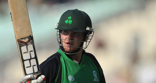 Stirling: Drew high praise from Waqar after fine century in Belfast defeat