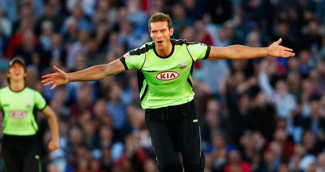 Tremlett: Four wickets against former team