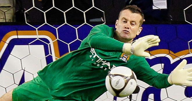 Given: Man City keeper is understood to be a transfer target for Aston Villa