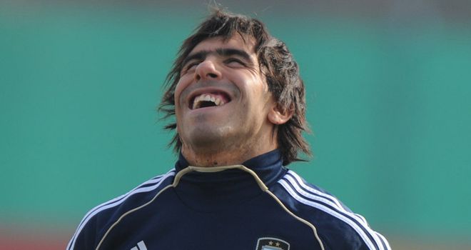 Tevez: Hailed by compatriot Milito