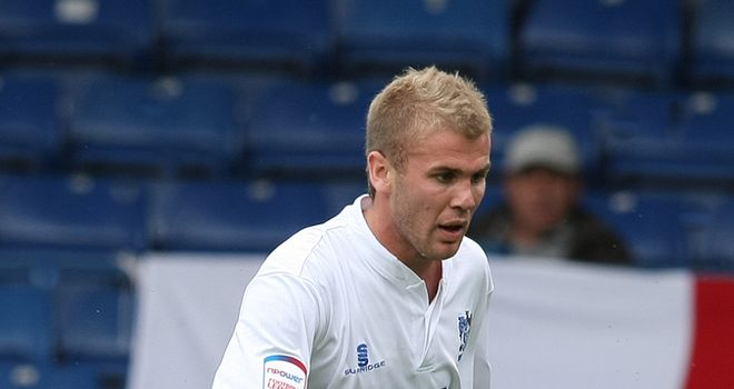 Bishop: Went close late on for Bury