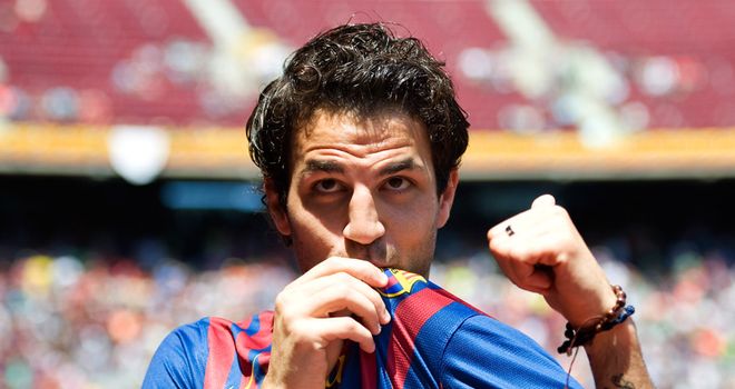 Fabregas: Spain midfielder has left Arsenal to sign five-year deal with Barcelona
