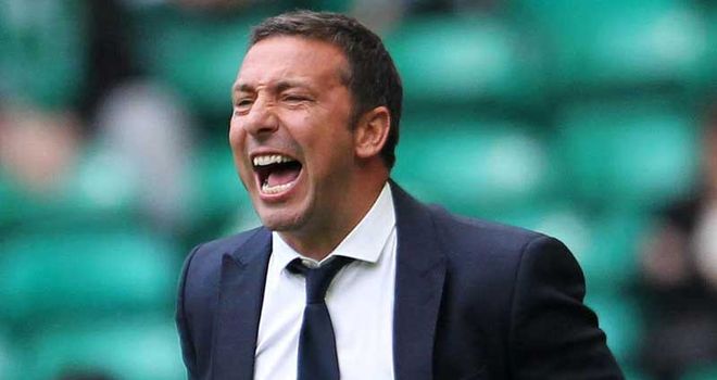 McInnes: Disappointed to lose Higgins as he targets a victory over Kilmarnock