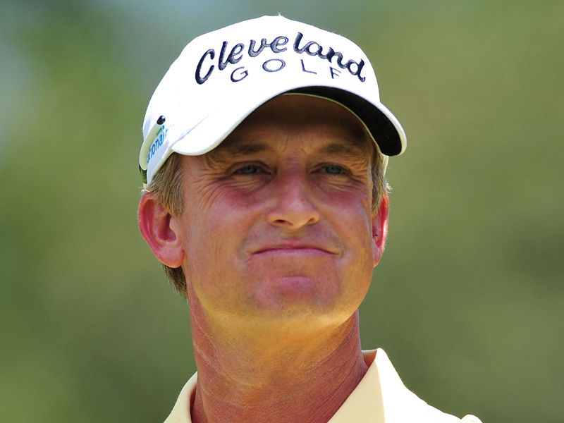 David Toms - the winner here in 2001 - again thrived and finished fourth with Karlsson.