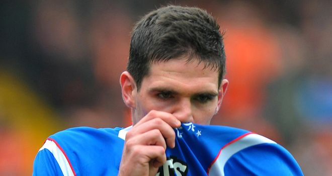 Lafferty: Kisses the badge