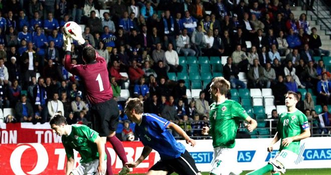 Lee Camp: The goalkeeper has been ruled out of Northern Ireland¿s game against Italy with a groin injury