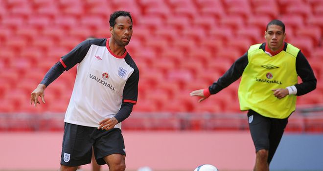 Joleon Lescott: Keen to earn a place in England squad and has also backed Rio Ferdinand