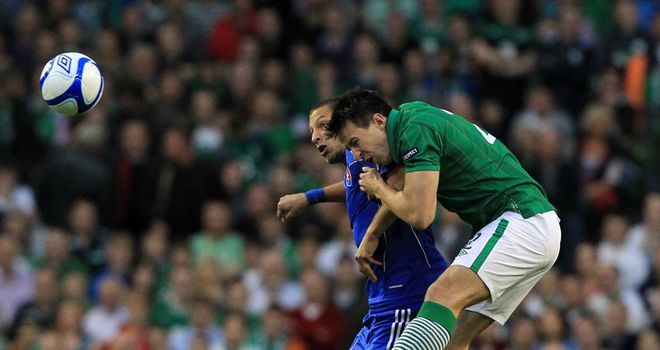 Sean St Ledger: Sven Goran Eriksson says it is up to the defender to take his chance to shine