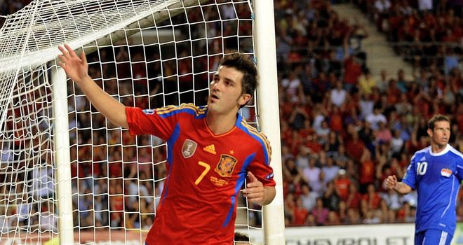 David Villa: Spain striker has confirmed he will not be fit to play at Euro 2012