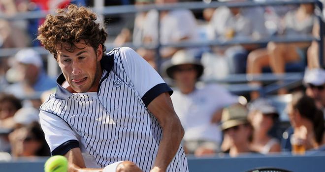 Robin Haase: Dutchman was the major casualty on day two of Hassan II Grand Prix