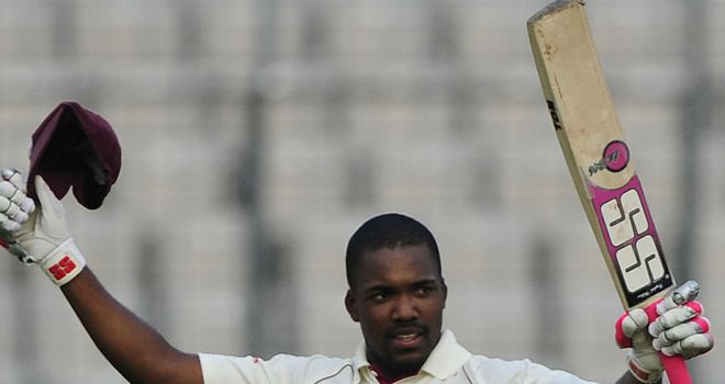 Darren Bravo: Scored his maiden Test century off the final ball of day three