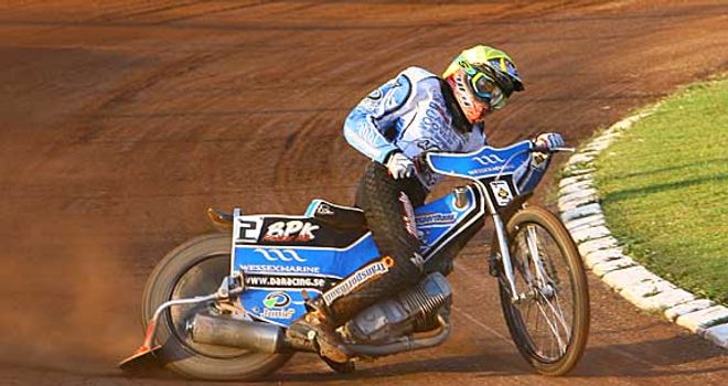 Dennis Andersson: Good form for Poole (Pic credit Les Aubrey)