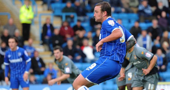 Kedwell: Bagged two from the spot