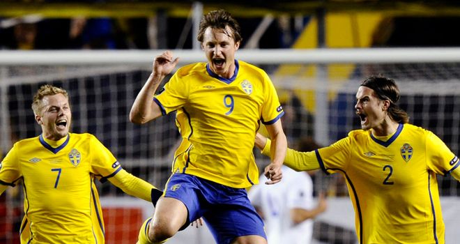 Kim Kallstrom: Opened the scoring for Sweden as they qualified for Euro 2012 with victory over Holand
