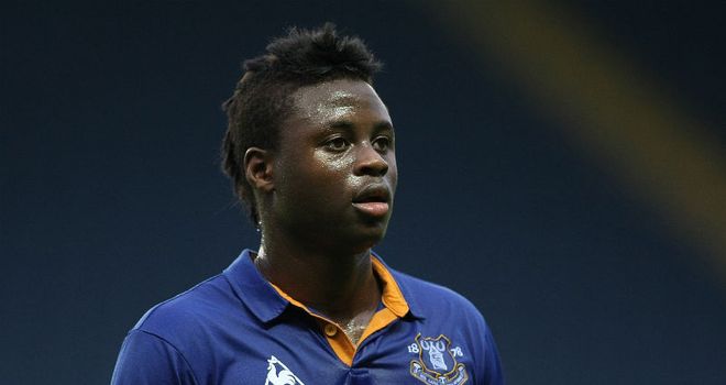 Magaye Gueye: The forward has made just one appearance in the Carling Cup this season
