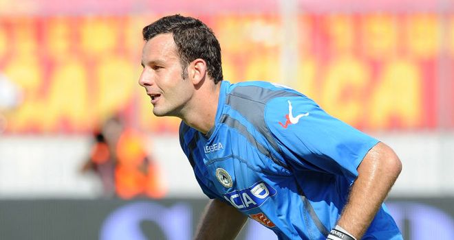 Samir Handanovic: Is set to move to Inter Milan from Udinese after a fee was agreeed between the two sides