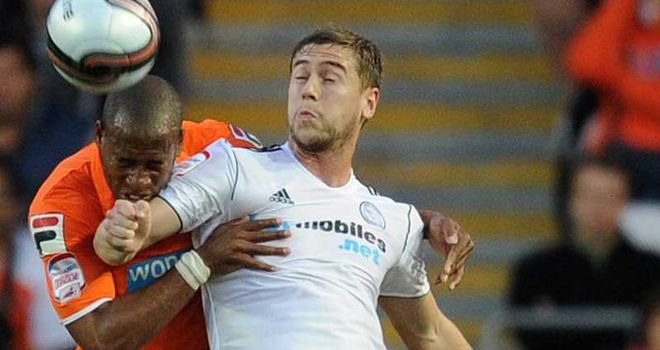 Steve Davies: Made his first apperance in a Derby shirt on Wednesday since fracturing his skull against Southampton three months ago