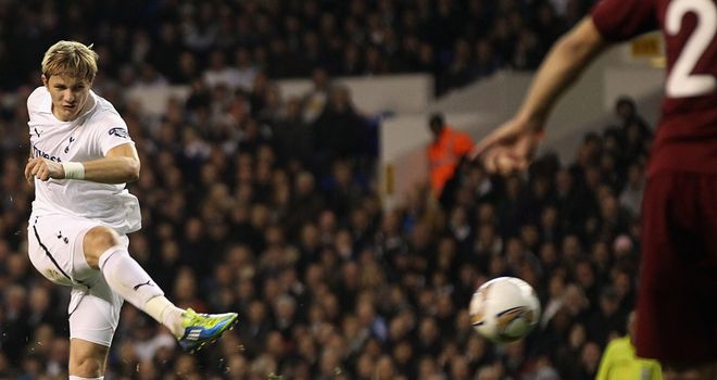Roman Pavlyuchenko: This goal against Rubin Kazan was after a rare start for the Spurs striker this season