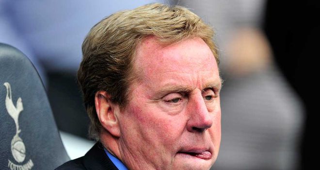 Harry Redknapp: Happy with the squad he has at his disposal
