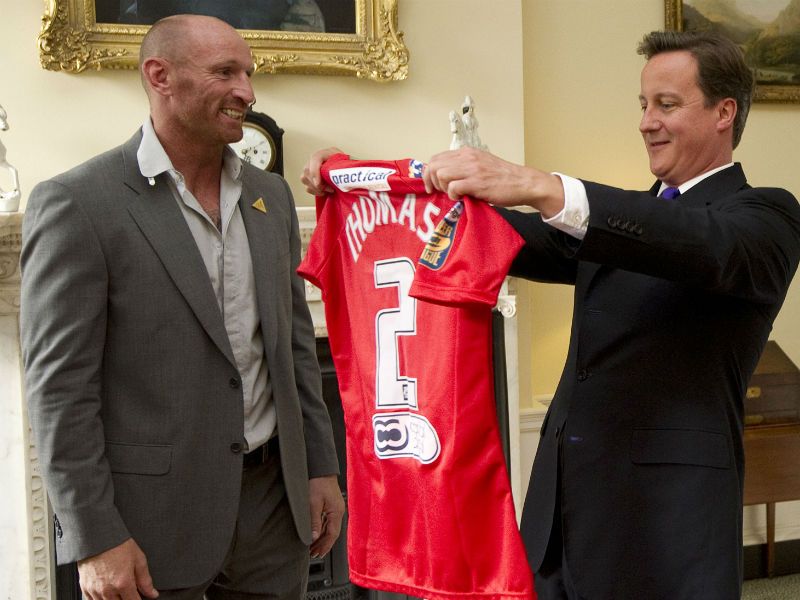 In 2011 he met with Prime Minister David Cameron to discuss how to eliminate homophobia in sport.
