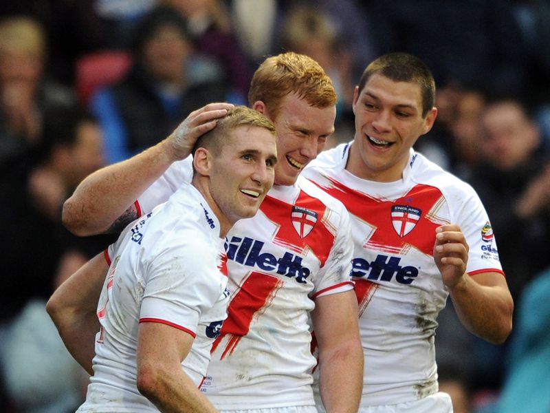 Tomkins completed his hat-trick in the 50th minute.