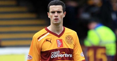 Murphy: Scored the pick of Motherwell's goals