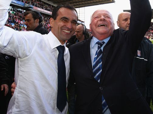 Roberto Martinez shares Dave Whelan's vision