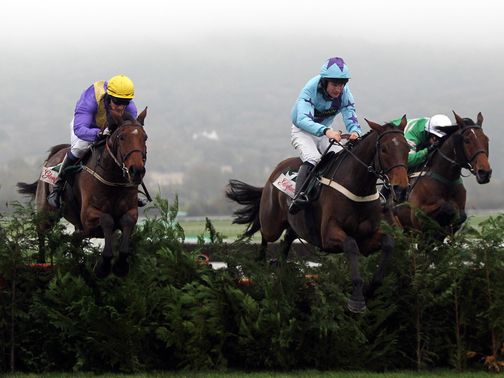 Uncle Junior (left) is one of a strong Willie Mullins team