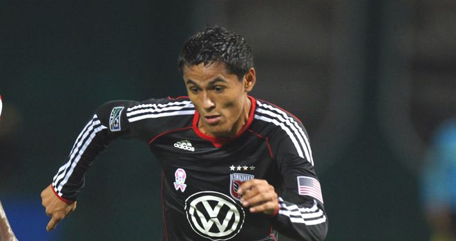 Andy Najar: DCU starlet will spend two weeks training with Tottenham