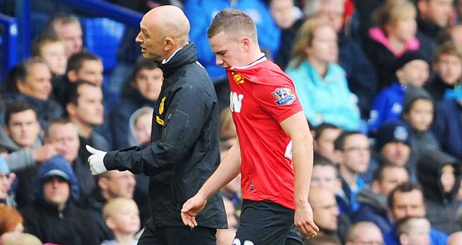 Tom Cleverley: Manchester United midfielder has been ruled out until Christmas due to an ankle injury