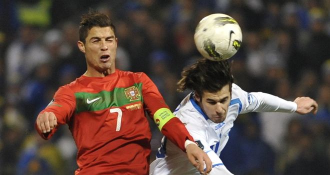 Cristiano Ronaldo: Failed to make a breakthrough in Portugal's Euro 2012 play-off with Bosnia