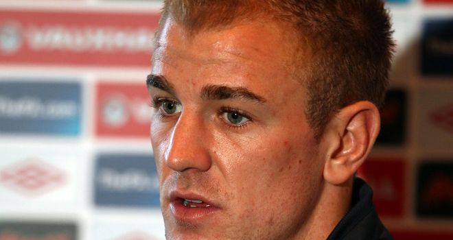Joe Hart: Believes he could step up to the job of captaining England