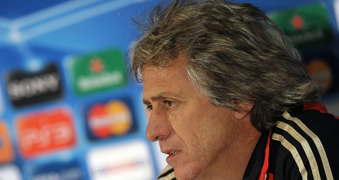 Jorge Jesus: Ready to prove a point against Didier Drogba in Tuesday's Champions League clash
