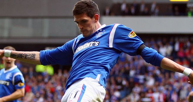 Kyle Lafferty: Rangers forward is suffering from a back problem