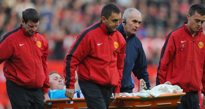 Connor Wickham: Sunderland striker suffered a knee injury early in defeat at Old Trafford