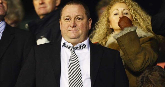 Mike Ashley: Alan Pardew says he has pumped £273m of his personal fortune into Newcastle