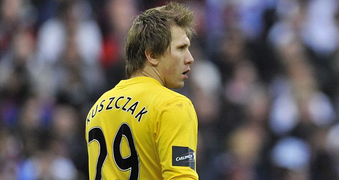 Tomasz Kuszczak: Has joined Watford on loan from Man United until end of season