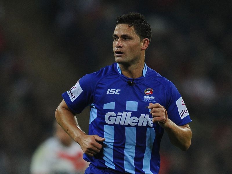 England were far from happy with Kiwi referee Henry Perenara...
