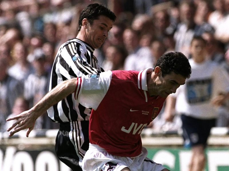 Two years later, Speed joins Newcastle and suffers his first dose of FA Cup final disappointment in 1998