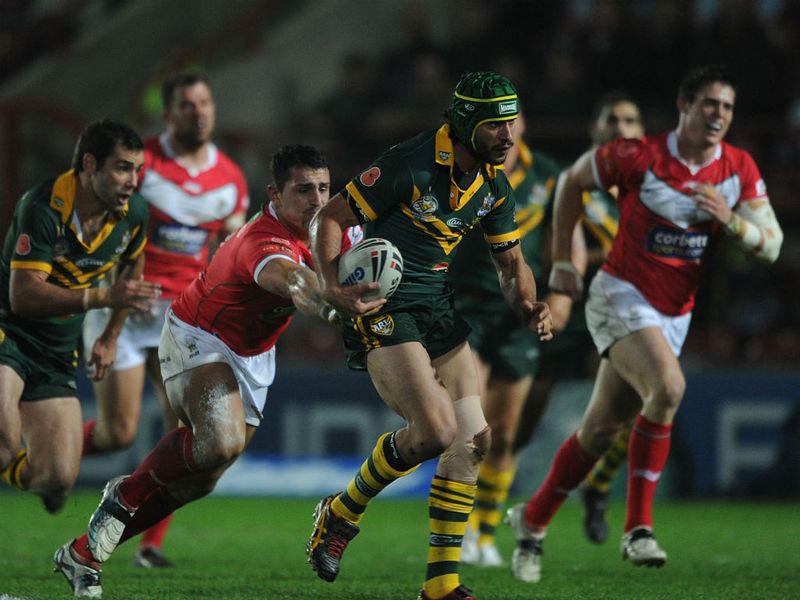 But the Kangaroos eventually showed their class with a flurry of scores to take the lead