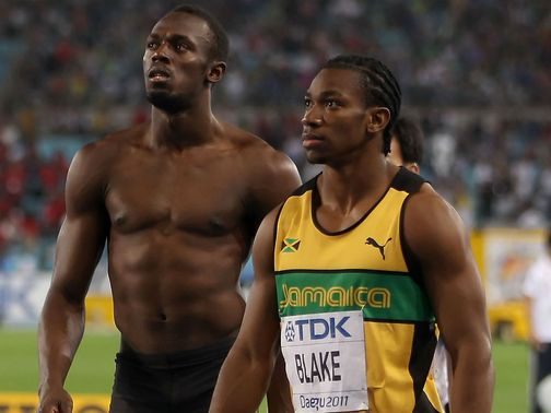 Bolt and Blake: Gold-medal
