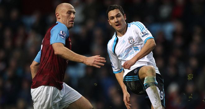 Stewart Downing: Liverpool winger had no problem with being booed upon his return to Aston Villa