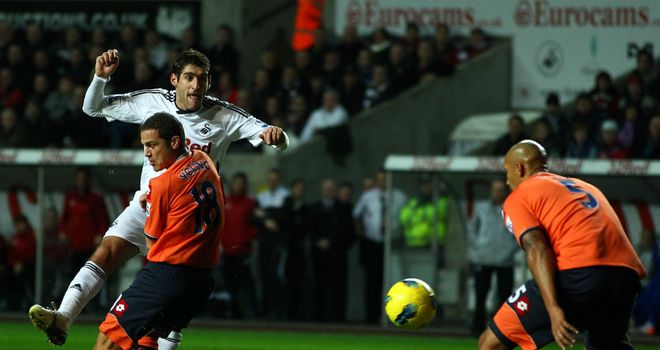 Danny Graham: Bagged a second-half double as Swansea saw off Barnsley at Oakwell