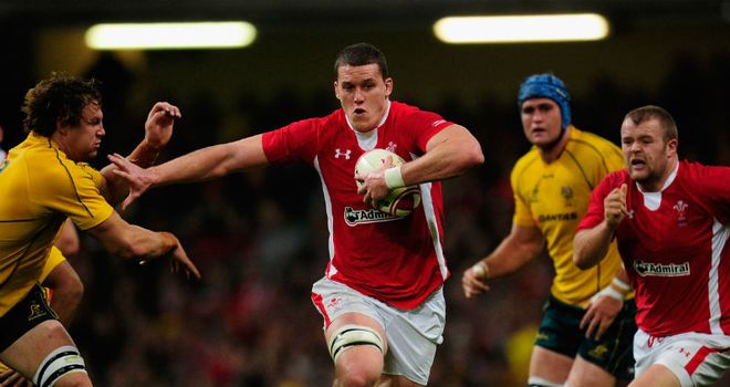 Ian Evans: Made his Wales comeback against Australia after three years of injury hell