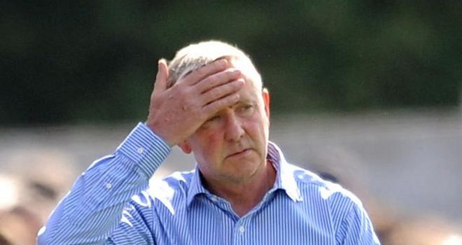 Brown: Lamented defeat