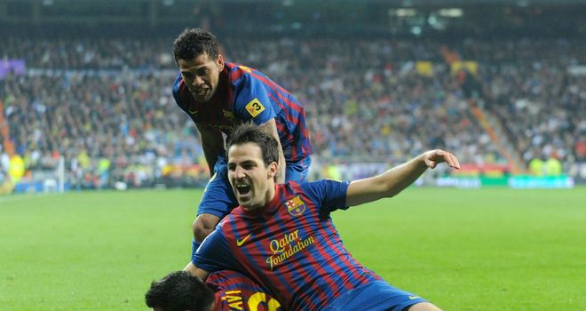 Cesc Fabregas: Midfielder is delighted with how his first season at Barcelona has gone