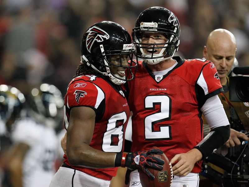 Matt Ryan and Roddy White combined to torch the Jacksonville Jaguars.