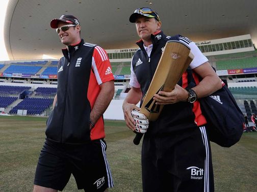 Strauss formed a formidable partnership with coach Andy Flower.&nbsp;