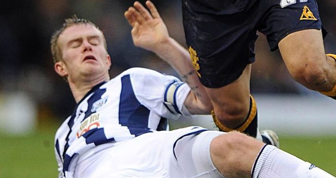 Chris Brunt: Struggling to be fit for the first game of the Premier League season